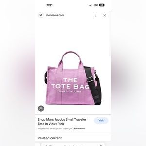 ISO: Marc Jacobs tote bag cyclamen